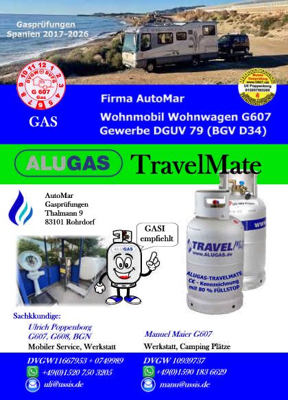 ALUGas Travelmate ALUGas Travelmate